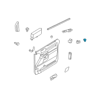 OEM 2006 Ford Freestar Lock Switch Diagram - 6F2Z-14028-AAA