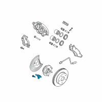 OEM Chrysler Aspen Sensor-Anti-Lock Brakes Diagram - 5175787AA