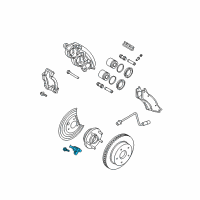 OEM 2009 Dodge Durango Sensor-Anti-Lock Brakes Diagram - 5175787AA