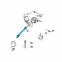 OEM 2015 Toyota Prius Plug-In Intermed Shaft Diagram - 45260-12710