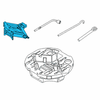 OEM 2022 Kia Seltos Jack Assembly Diagram - 09110B2000