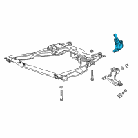 OEM Chevrolet Spark Knuckle Diagram - 95214875