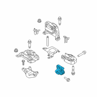 OEM 2020 Ford Transit Connect Motor Mount Support Bracket Diagram - DV6Z-6E042-A