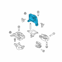 OEM 2016 Ford Escape Front Mount Diagram - BV6Z-6038-A