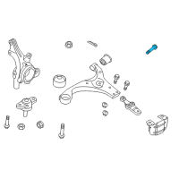 OEM 2014 Hyundai Sonata Bolt Diagram - 54561-2G000