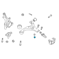 OEM 2016 Hyundai Elantra Flange Nut-Self Locking Diagram - 54559-26000