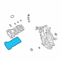 OEM Ford Transit-350 HD Valve Cover Gasket Diagram - BR3Z-6584-B