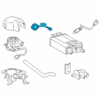 OEM 2017 Toyota 4Runner Front Oxygen Sensor Diagram - 89467-35120