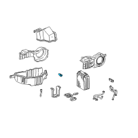 OEM Toyota Sienna Resistor Diagram - 87138-08050