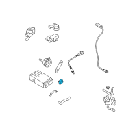 OEM Kia Soul Canister Close Valve Diagram - 314303J500