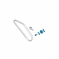 OEM Kia IDLER Sub Assembly Diagram - 2528637100