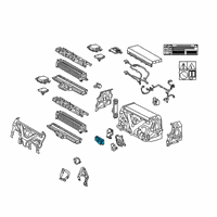 OEM 2021 Toyota Mirai Junction Block Diagram - G92Z0-47110