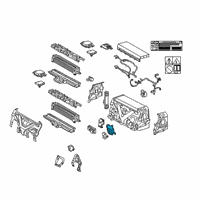 OEM 2018 Lexus LS500h Blower Assembly, Battery Diagram - G9230-11010
