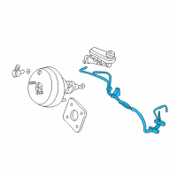 OEM Dodge Intrepid Line-Brake Lines Diagram - 4779065AB