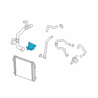 OEM 2009 Saturn Vue Pump Assembly Diagram - 25913836