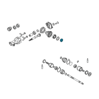 OEM Infiniti M37 Seal-Oil Diagram - 38342-1LB0C