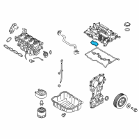 OEM Hyundai Santa Fe Sport Gasket-Fuel Pump Diagram - 22442-2GGB0