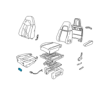 OEM 1998 Chevrolet P30 SWITCH, Seat Adjuster/Recliner Diagram - 15988241