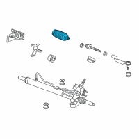 OEM Dust Seal, Tie Rod Diagram - 53534-TA0-A02