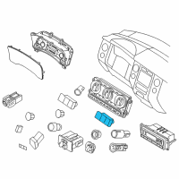 OEM 2011 Lincoln Navigator Switch Assembly Diagram - CL1Z-13D730-BA