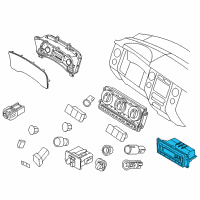 OEM 2017 Ford Expedition Heater Control Diagram - FL1Z-19980-BD