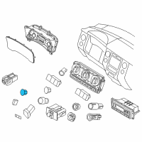 OEM 2014 Ford Expedition Headlamp Switch Diagram - 7L1Z-11654-CA