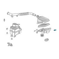 OEM Honda Civic Sensor Assembly, Air Temperature Diagram - 37880-P2A-004