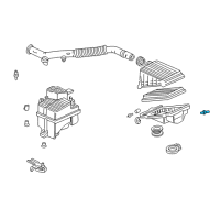 OEM 1996 Honda Civic Sensor Assembly, Air Temperature Diagram - 37880-P2A-004