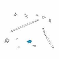 OEM 2007 Toyota Tundra Spring Seat Diagram - 48474-0C010