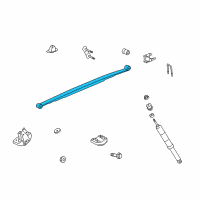 OEM 2019 Toyota Tundra Leaf Spring Assembly Diagram - 48210-0C282