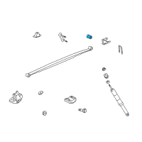 OEM 2012 Toyota Tundra Shackle Bushing Diagram - 90385-A0001