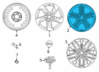 OEM Kia K5 Wheel Assembly-Aluminium Diagram - 52910L3310