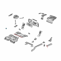 OEM Buick Regal Jack Assembly Retainer Diagram - 10430943