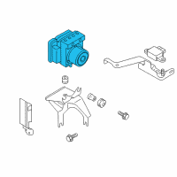 OEM 2016 Nissan Juke Abs Modulator Diagram - 47660-3YW1B