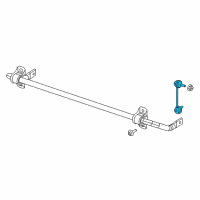 OEM 2022 Jeep Compass Link-STABILIZER Bar Diagram - 68498192AA