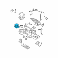 OEM 2010 Ford F-150 Blower Motor Diagram - AL3Z19805A