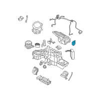 OEM 2009 Lincoln Navigator Mode Motor Diagram - 8L8Z-19E616-C