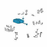 OEM Acura RLX Canister Assembly Diagram - 17011-TL2-A01