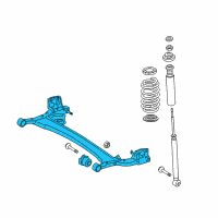 OEM 2013 Toyota Yaris Axle Beam Diagram - 42110-52410