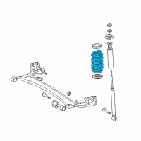 OEM 2014 Toyota Yaris Coil Spring Diagram - 48231-52F30