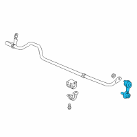 OEM 2021 Honda Odyssey Link, Right Rear Stabilizer Diagram - 52320-THR-A01