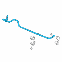OEM 2019 Honda Odyssey Spring, Rear Stabilizer Diagram - 52300-THR-A51