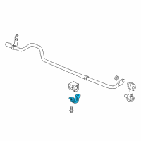 OEM 2018 Honda Odyssey Bracket, Stabilizer Holder Diagram - 52308-THR-A00