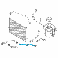 OEM 2020 BMW 530e xDrive Electric Coolant Pump Pipe Diagram - 17-12-8-602-861