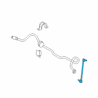 OEM 2010 Ford Focus Stabilizer Link Diagram - AS4Z-5K484-A