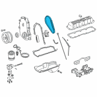 OEM 1998 Jeep Wrangler Chain-Timing Diagram - J3242300