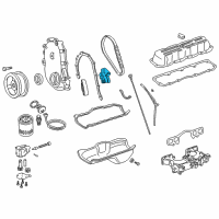 OEM 1993 Jeep Cherokee TENSIONER-Belt Diagram - 33003421