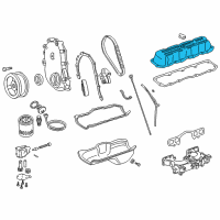 OEM 2001 Dodge Dakota Cover-Valve Diagram - 5093783AA