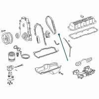 OEM Jeep Wrangler Indicator-Engine Oil Level Diagram - 53010444AB