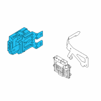 OEM Hyundai Tucson ECU-4WD Diagram - 95447-3B660